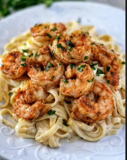 Creamy Meat Fettucine Small